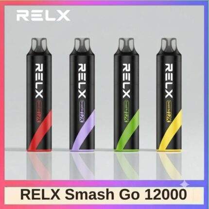 RELX Smash Go 12000 一次性電子煙｜悅刻拋棄式12000口 · 長效續航 · 台灣現貨